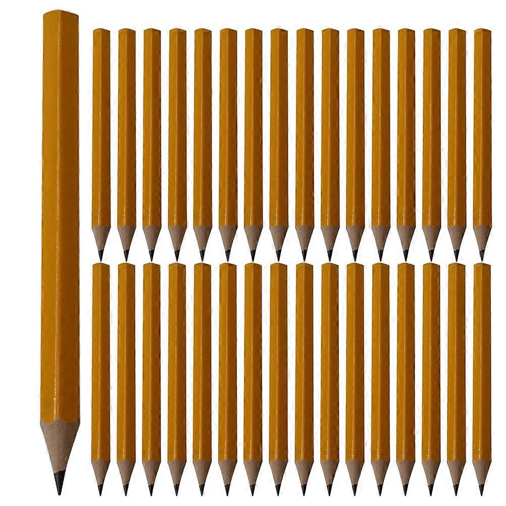 50pcs Small Wooden Pencils for School, Portable Drawing & Writing Pencils for Students, Artists and Scrapbooking Lovers