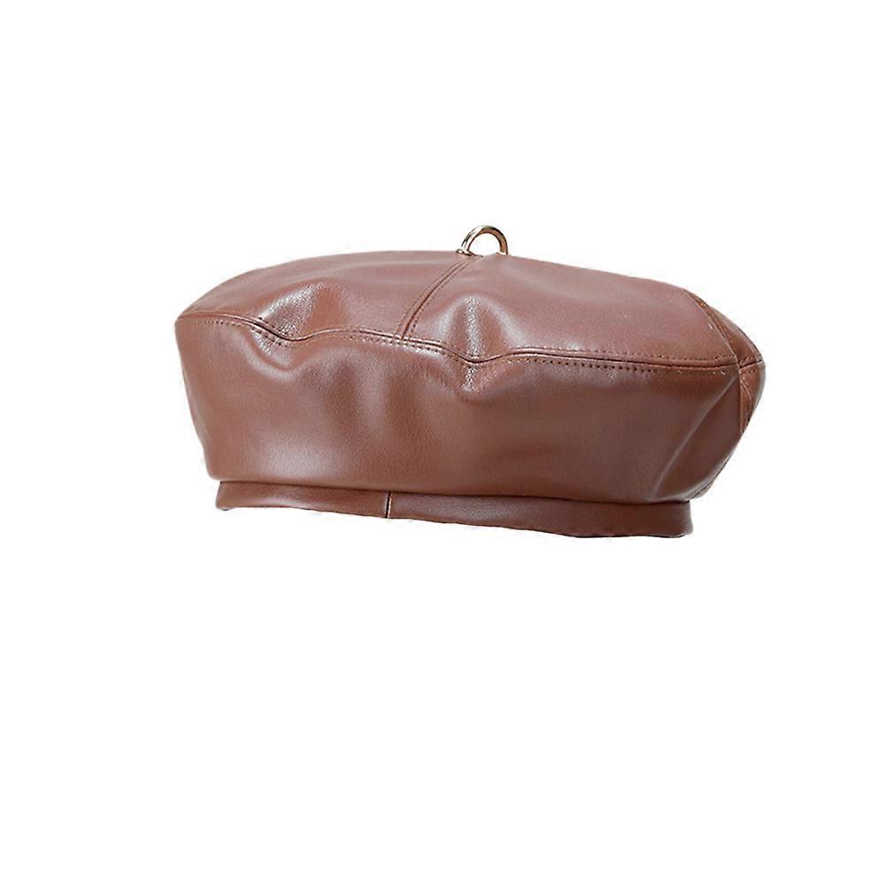 Beret Cap For Women Color 26x26cm Warm Fashion Accessory Daily Use 1Pcs