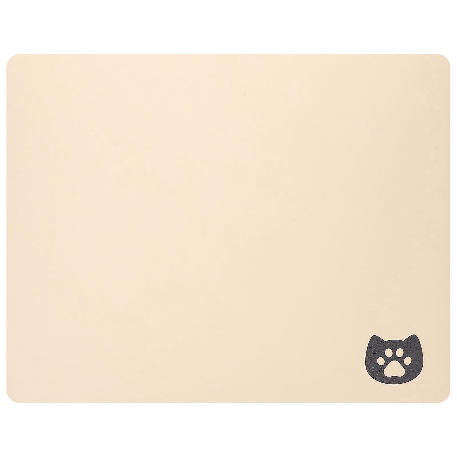 Pet Feeding Mats Rectangular Diatomite Anti-Slip Water Absorption Home Use 1Set