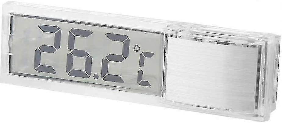 Electronic Aquarium Thermometer, Exquisite And Compact Double-sided Adhesive High-sensitivity Simple