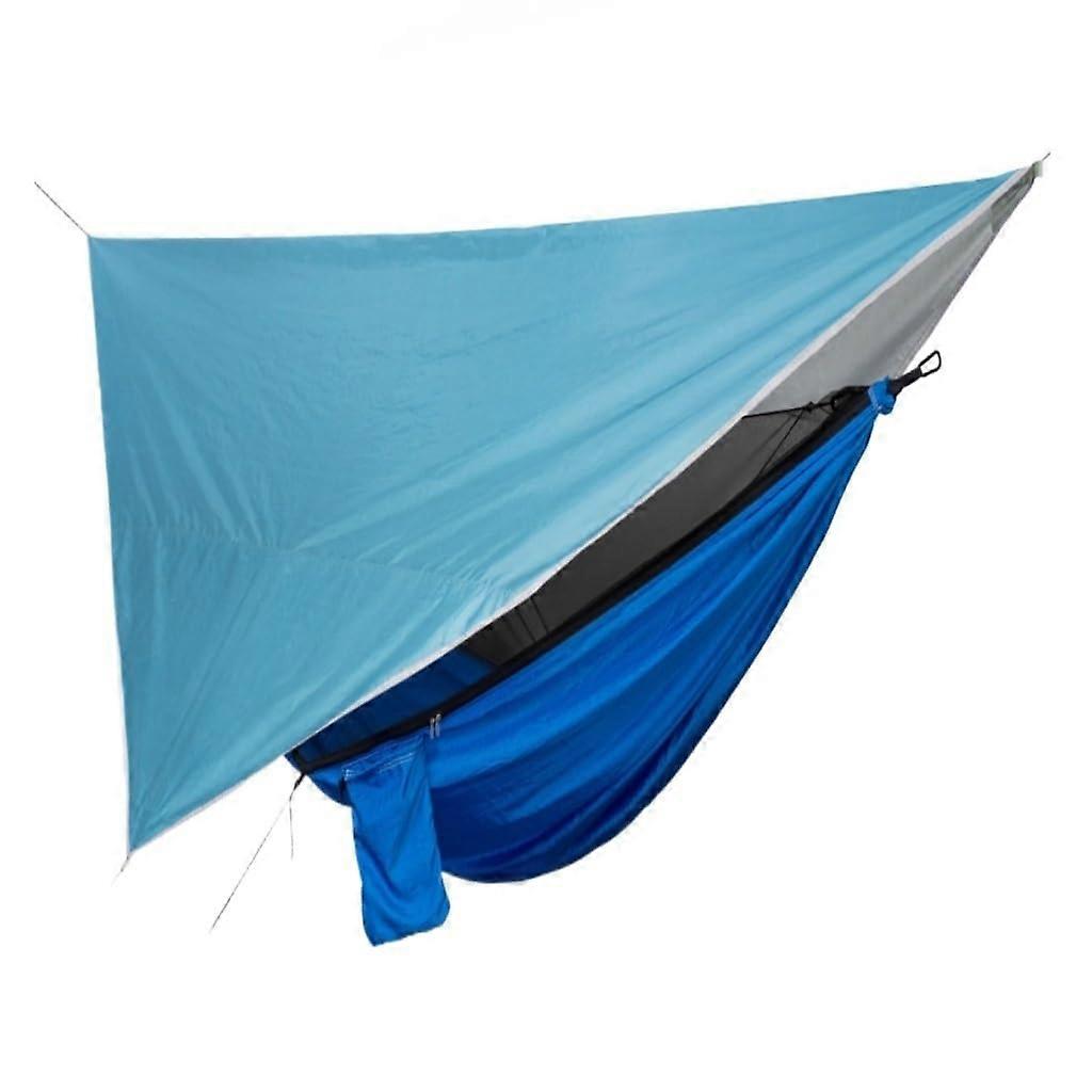 Hammocks Multi Purpose Mosquito Net Hammock Canopy Set Model G Camping Quick Opening Rainproof Sunshade Backyard Patio