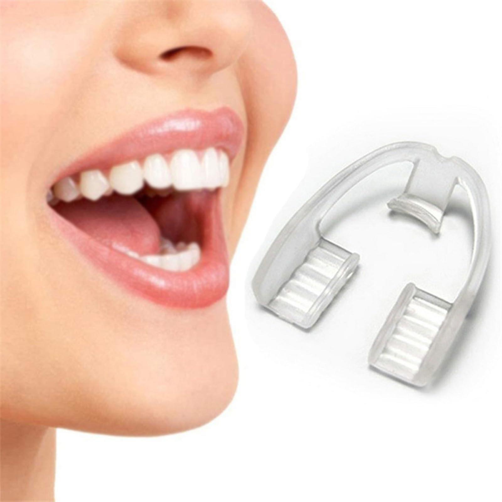 Anti-Snoring Device Pack of 3, Adjustable Night Mouth Guard, Bite Splint for Teeth Grinding and Snoring Relief