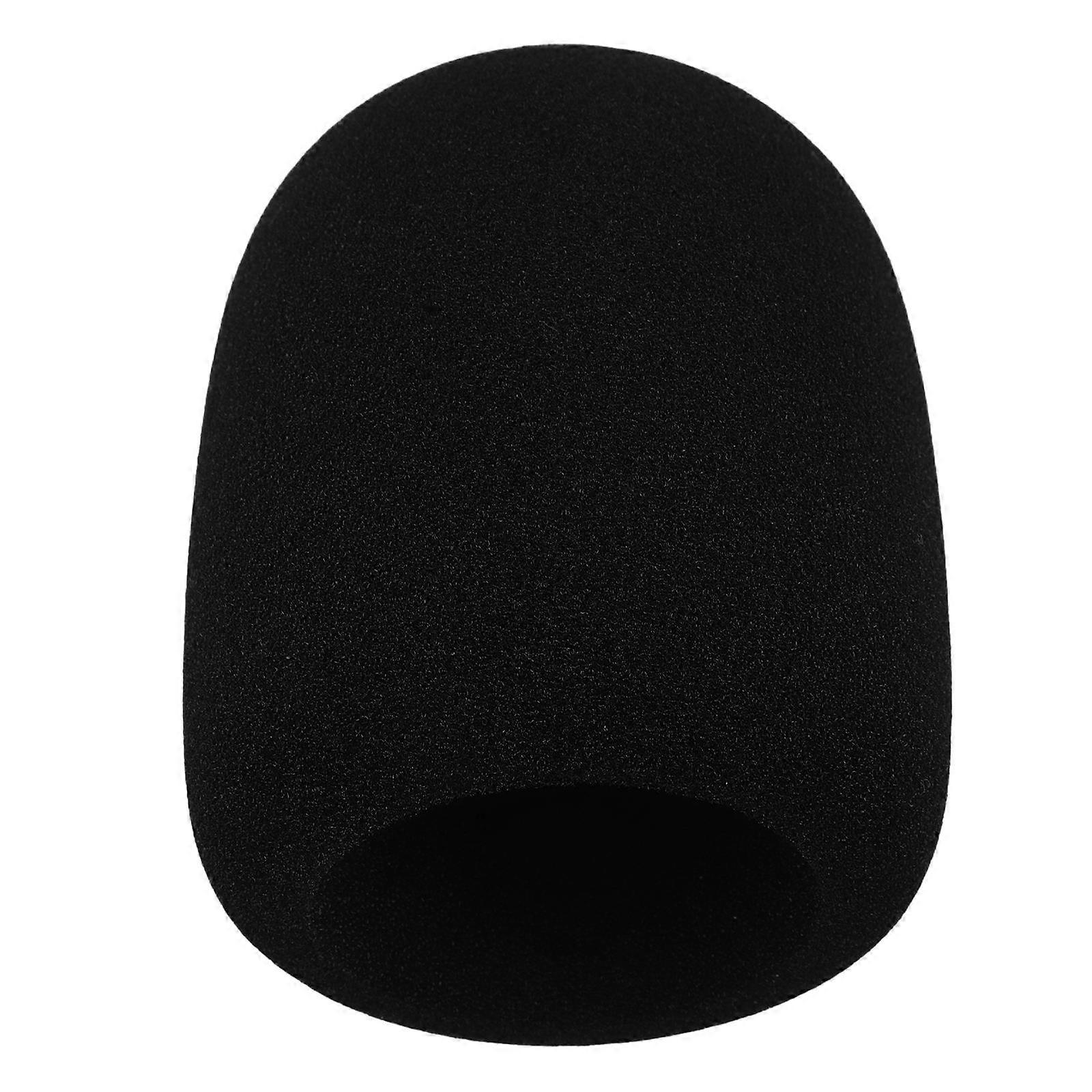 Microphone Windscreen Protective Thick Handheld Microphone Cover For Clear Recording 1Set