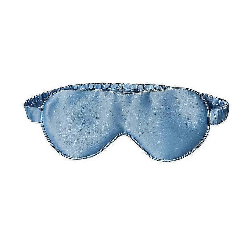Black Silk Eye Mask For Comfortable And Restful Sleep