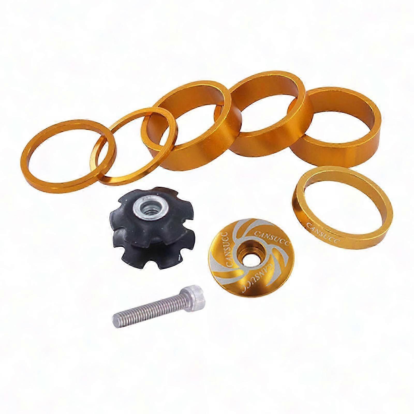 1 1/8 Inch Headset Spacer with Stem Top ,Headset nut Set