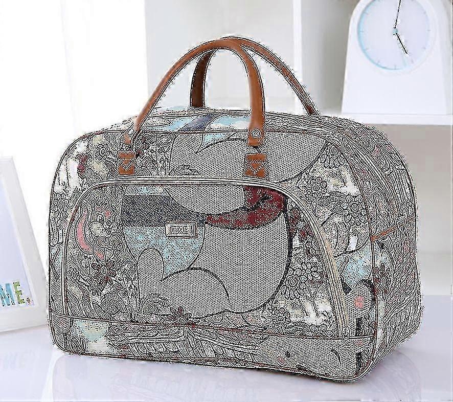 Djurmönstrad handväska A