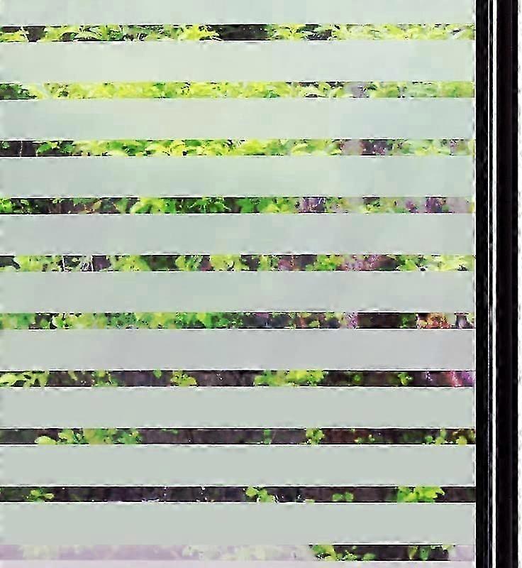 خصوصية فيلم تظليل النوافذ ، شريط فيلم تظليل النوافذ المتجمد (30 × 200 سم)