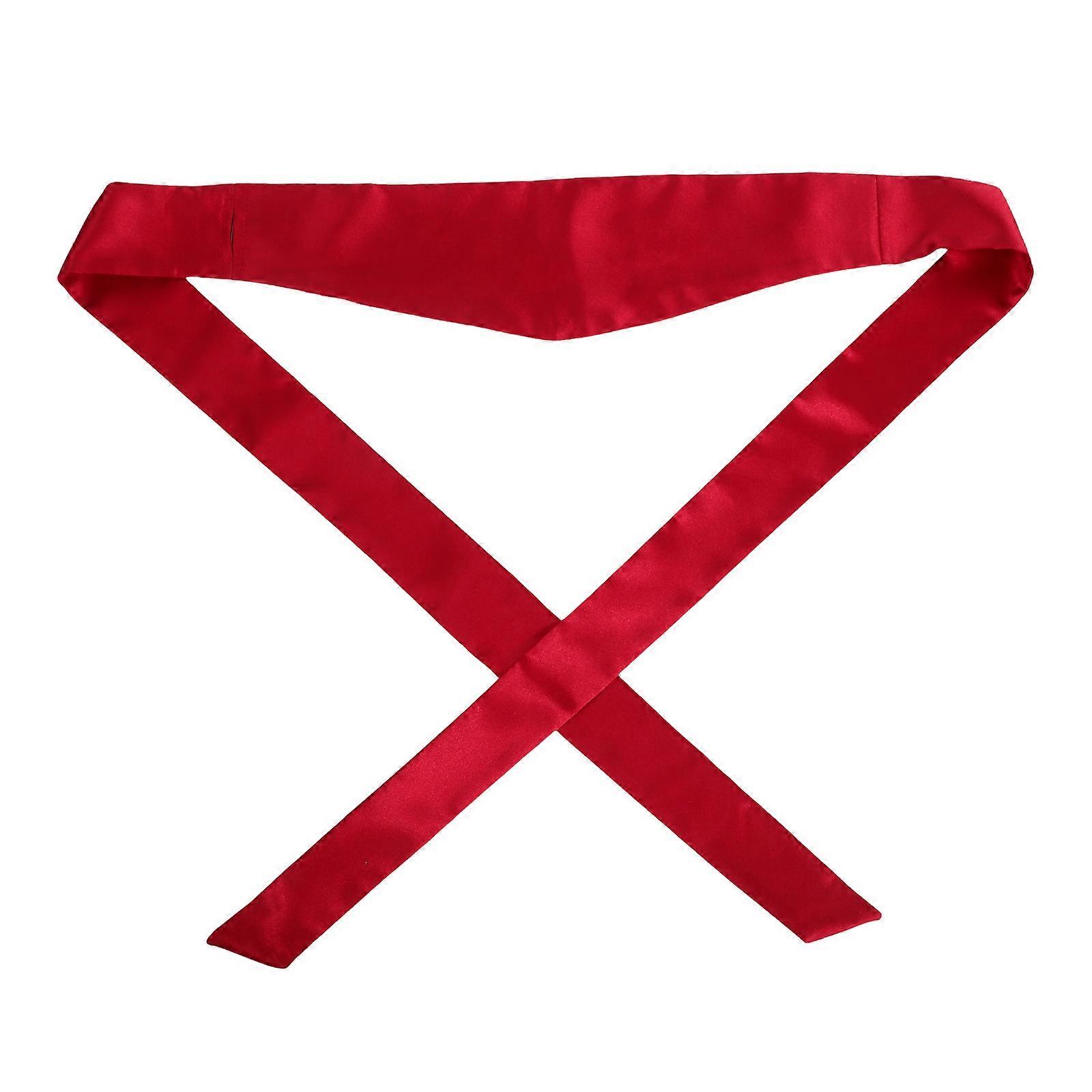 Woven Waist Belt Red Cloth Wedding Waist Belt Simple Minimalist Style For Women 1 Piece