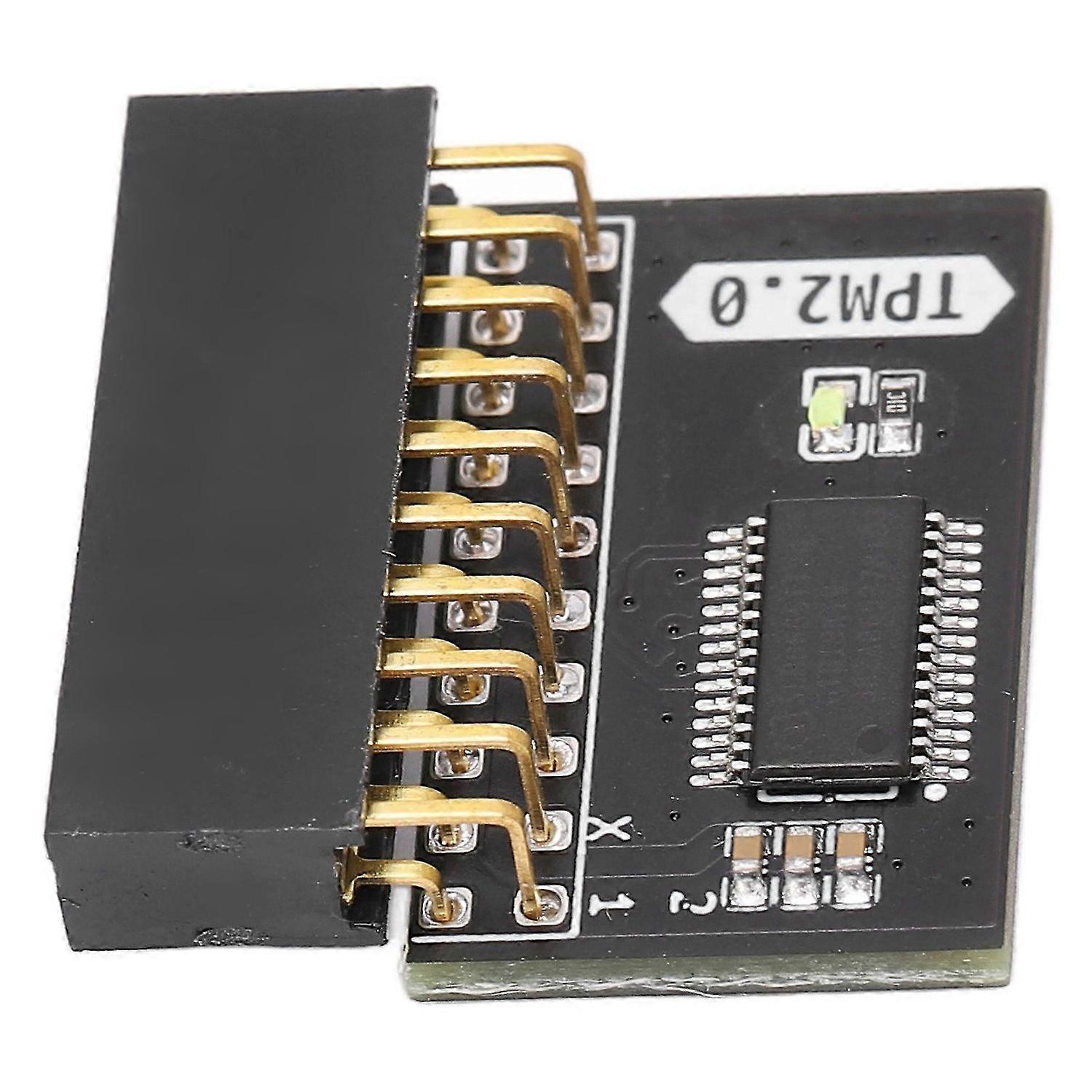 TPM 2.0 Module LPC 20Pin Strong Encryption Remote Card Cryptographic Security Module Board for PC