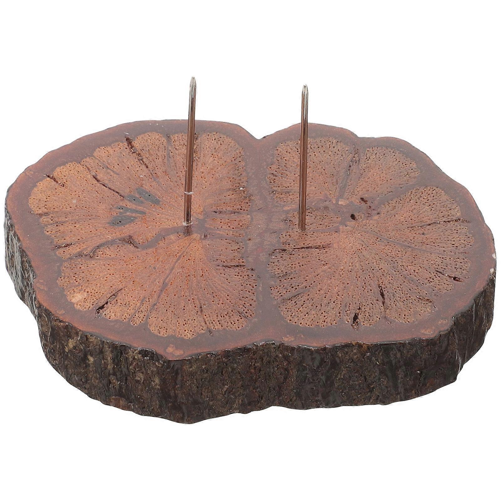 Wood Stand For Display Handmade Style Decorative Mini Dollhouse Stand 2.8×2×1.8in 1Set