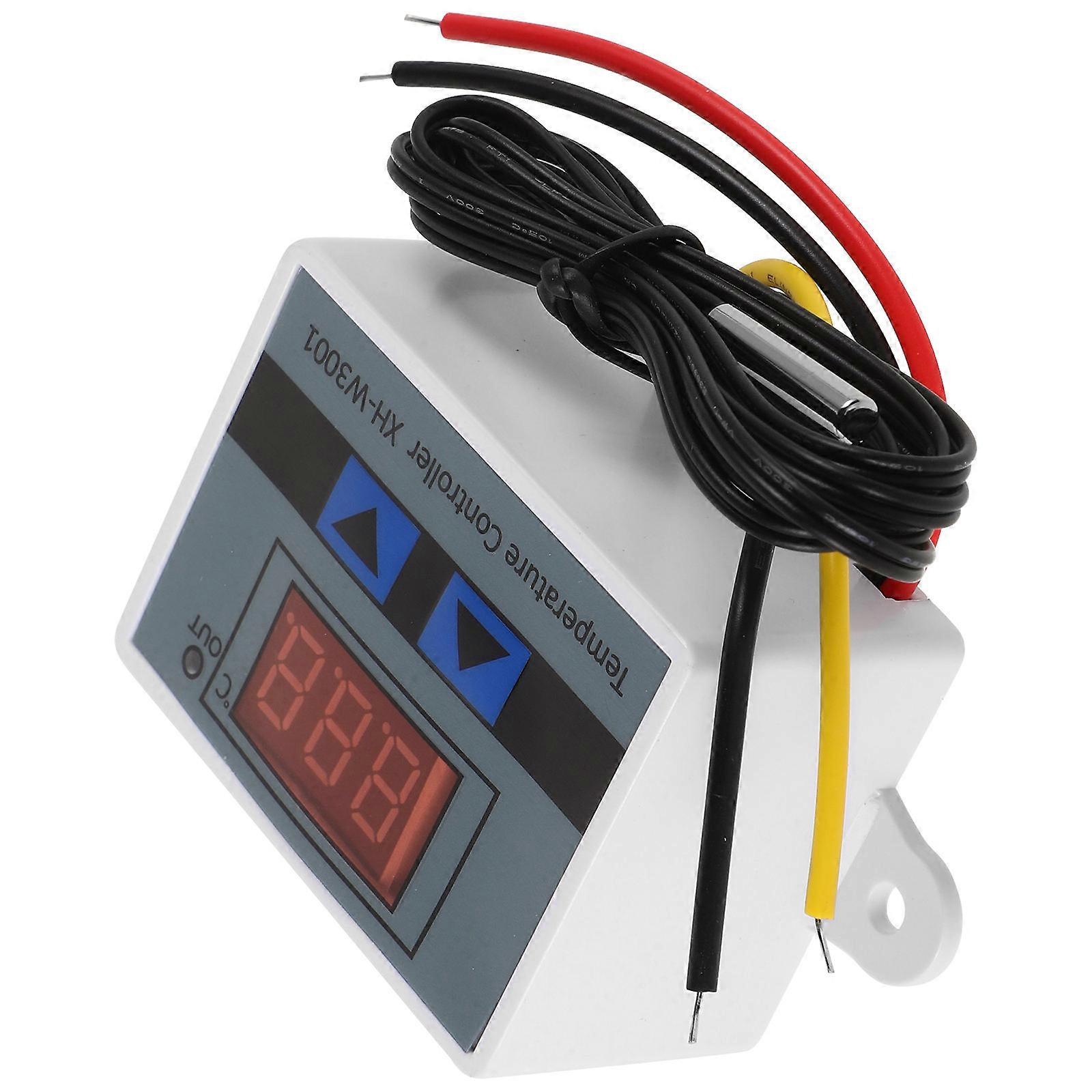 Digital Temperature Controller Thermostat Control Heating and Cooling Control Home Use 8.50X4.50X3.00CM 1Set