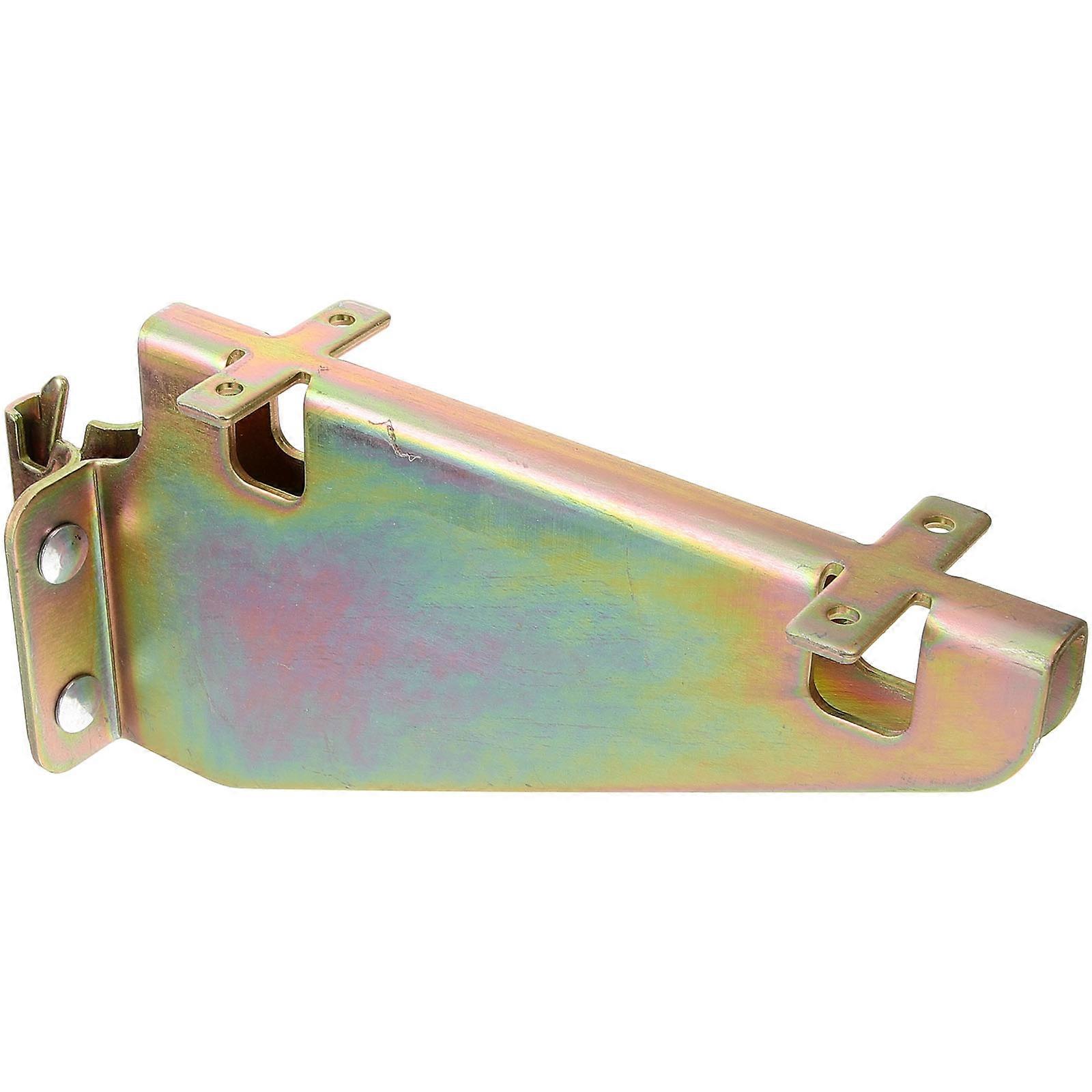 Small Shelf Bracket E Track Fixed for Garage Galvanized Steel 9.4×4.1×2.2in 1Pcs