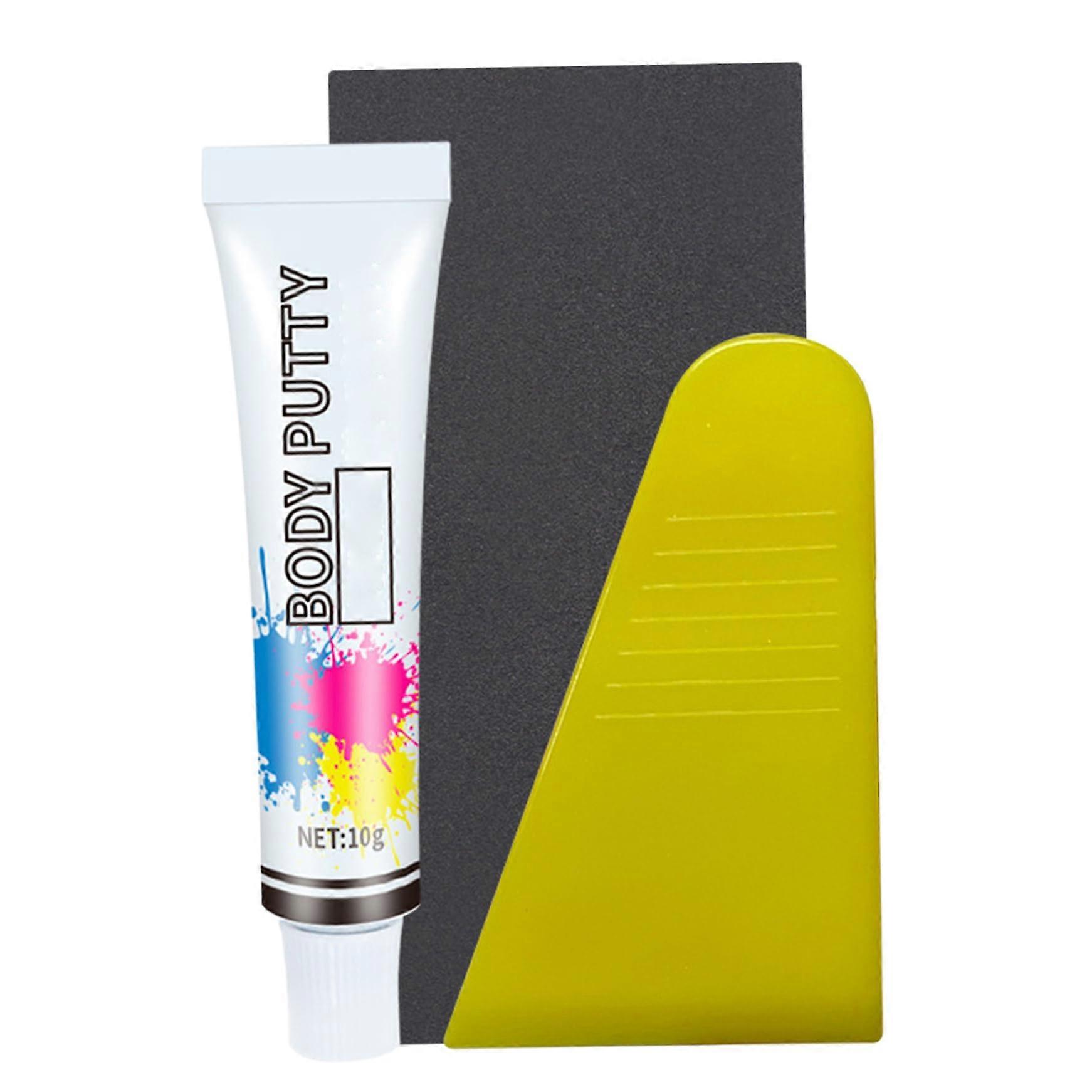 Auto Body  Kit, Comprehensive Quick Resin Tool Kit for Car Body Filler , Includes Scratches, Dents, Chips.