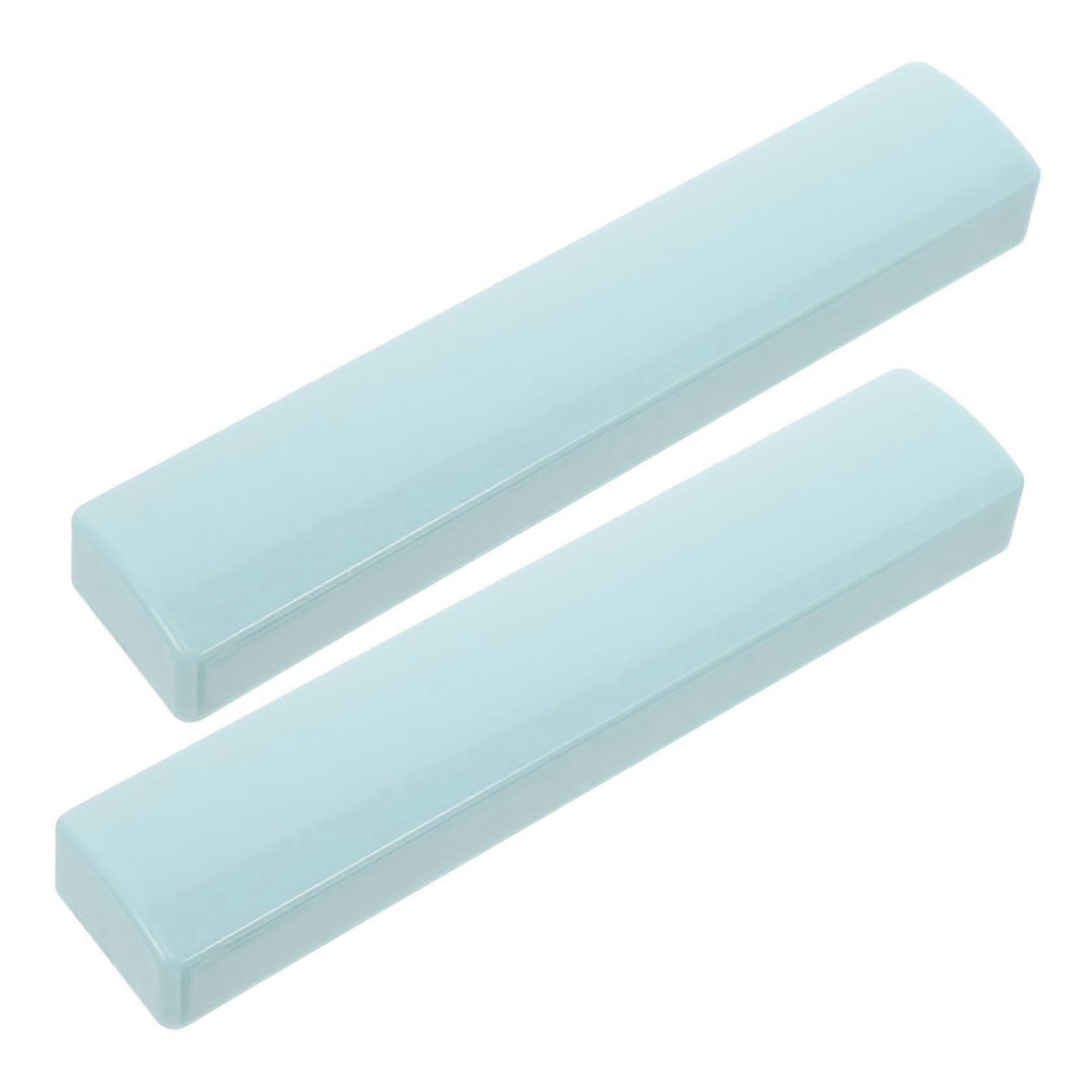 Calligraphy Paperweight Pair, Brush Pen Tray for Writing Desk Accessory, Set of Paperweights