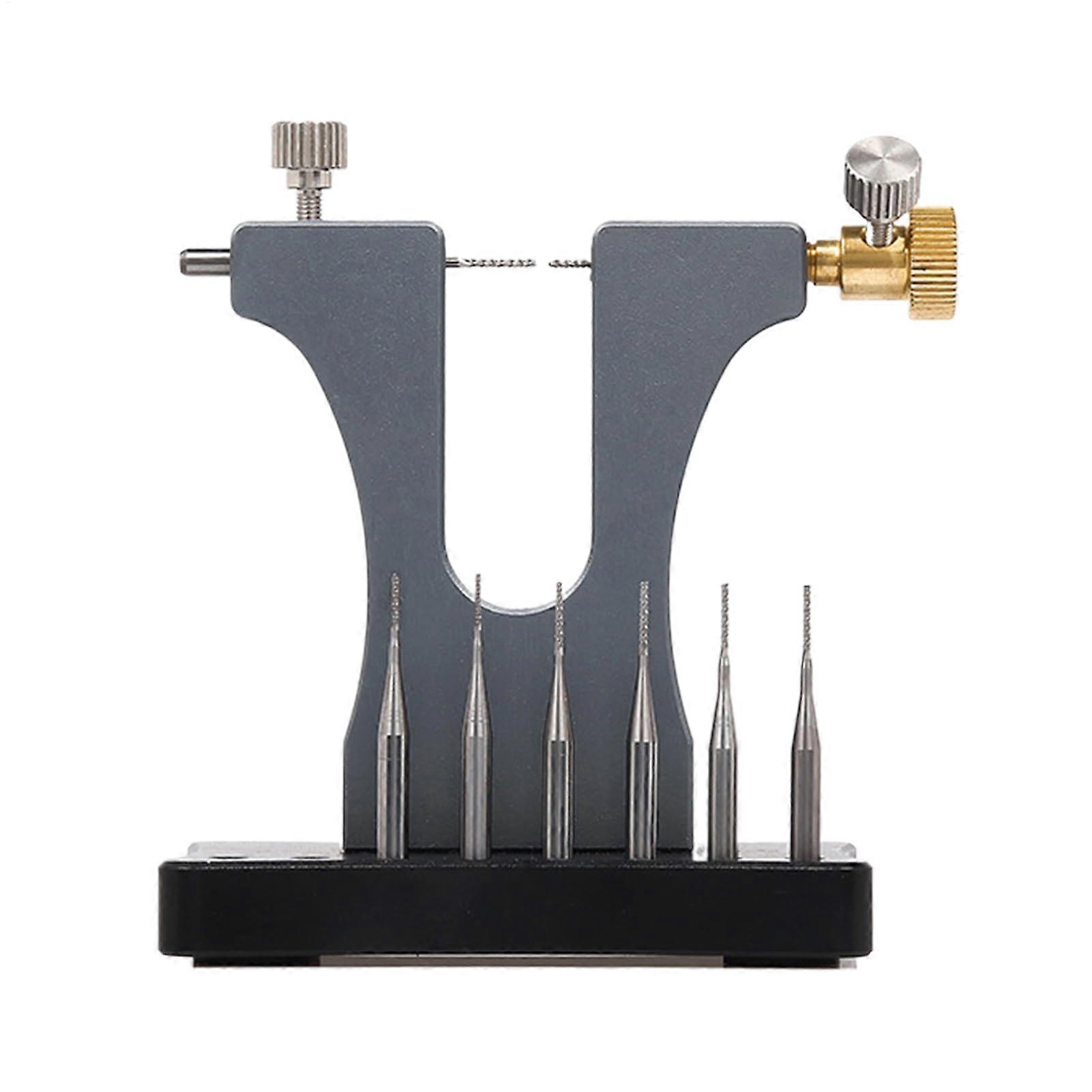 Damaged screw extractor for watches, screw extraction set, reusable jeweler's screwdriver set