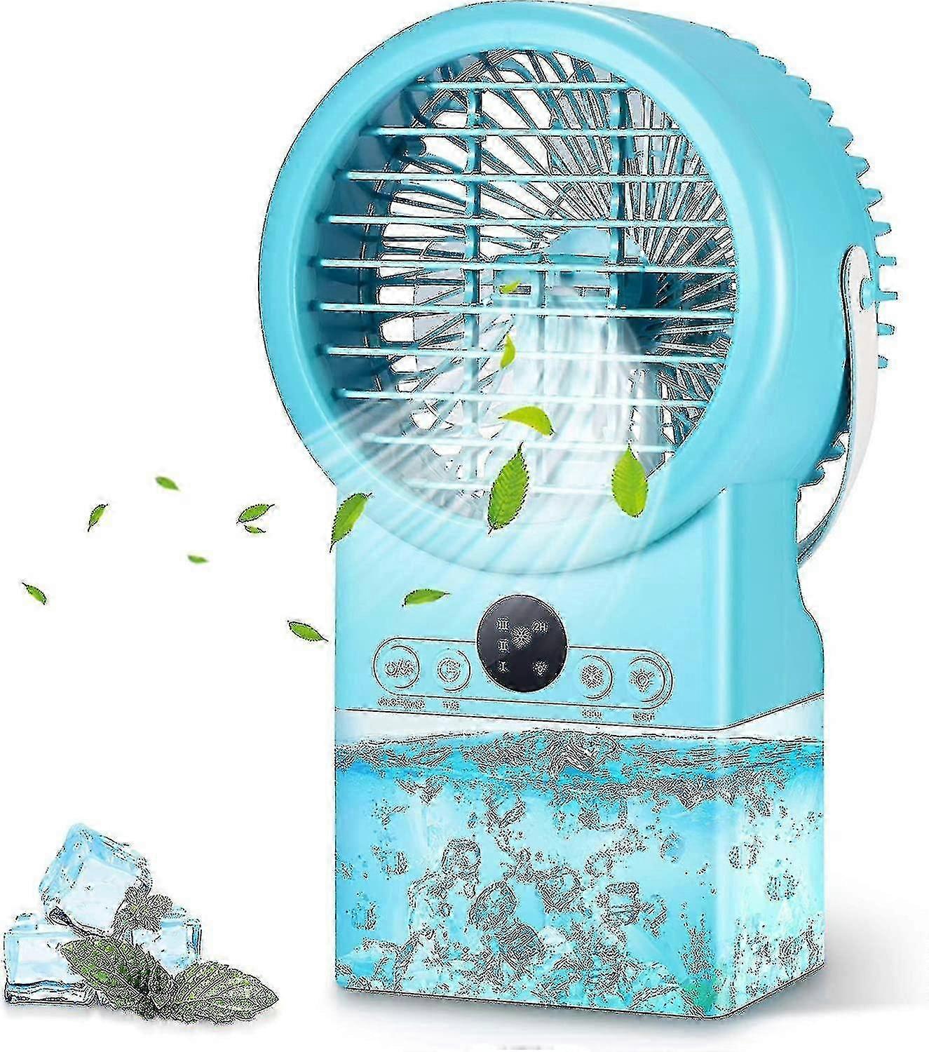 Mini Klimagerät 500ml Wassertank, Timer, Mobiles Klimagert