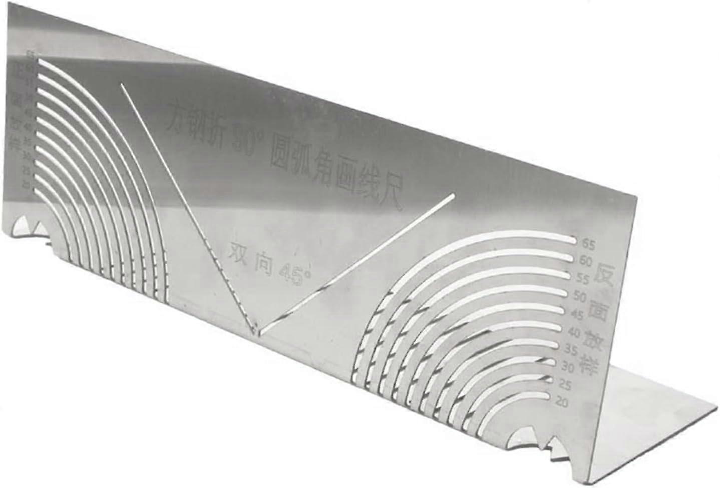 Quadratrohr Multifunctional Drawing Ruler with Rounded Corners for ...