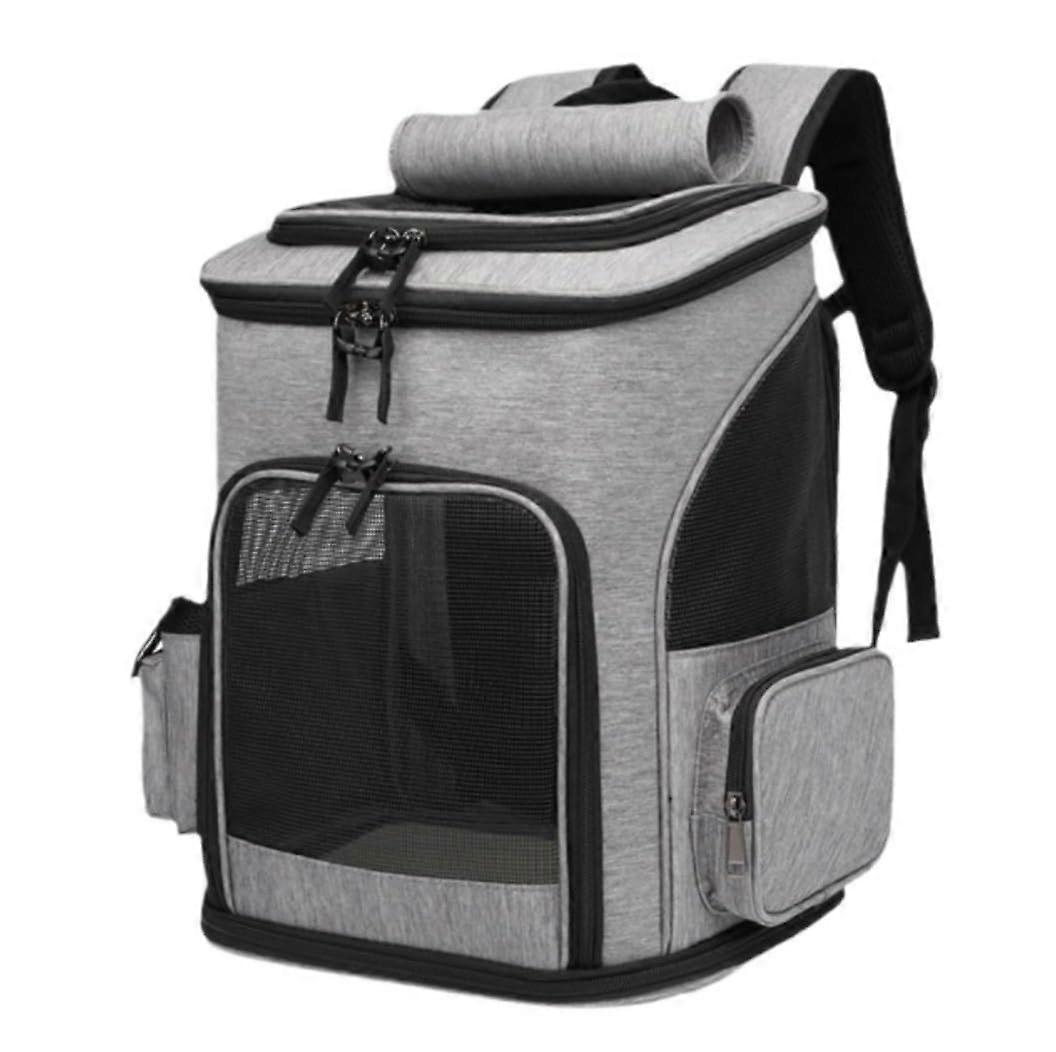 Pet Carrier For Large And Small Cats And Dogs, Backpack-Style Transport Bag, 33x40x26 cm