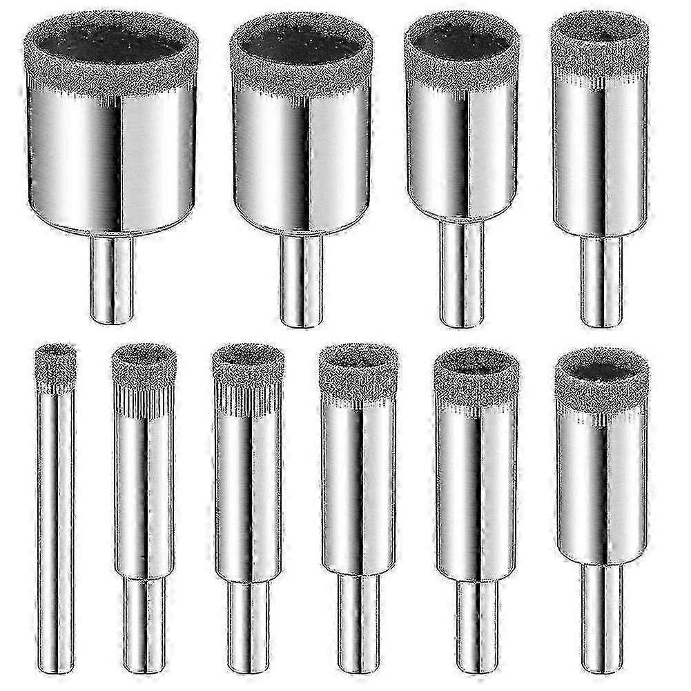 مجموعة لقم الثقب الماسية ، مجموعة منشار ثقب الماس 10 قطع ، مثقاب زجاجي لبلاط السيراميك الخزف Mar OPMIUM