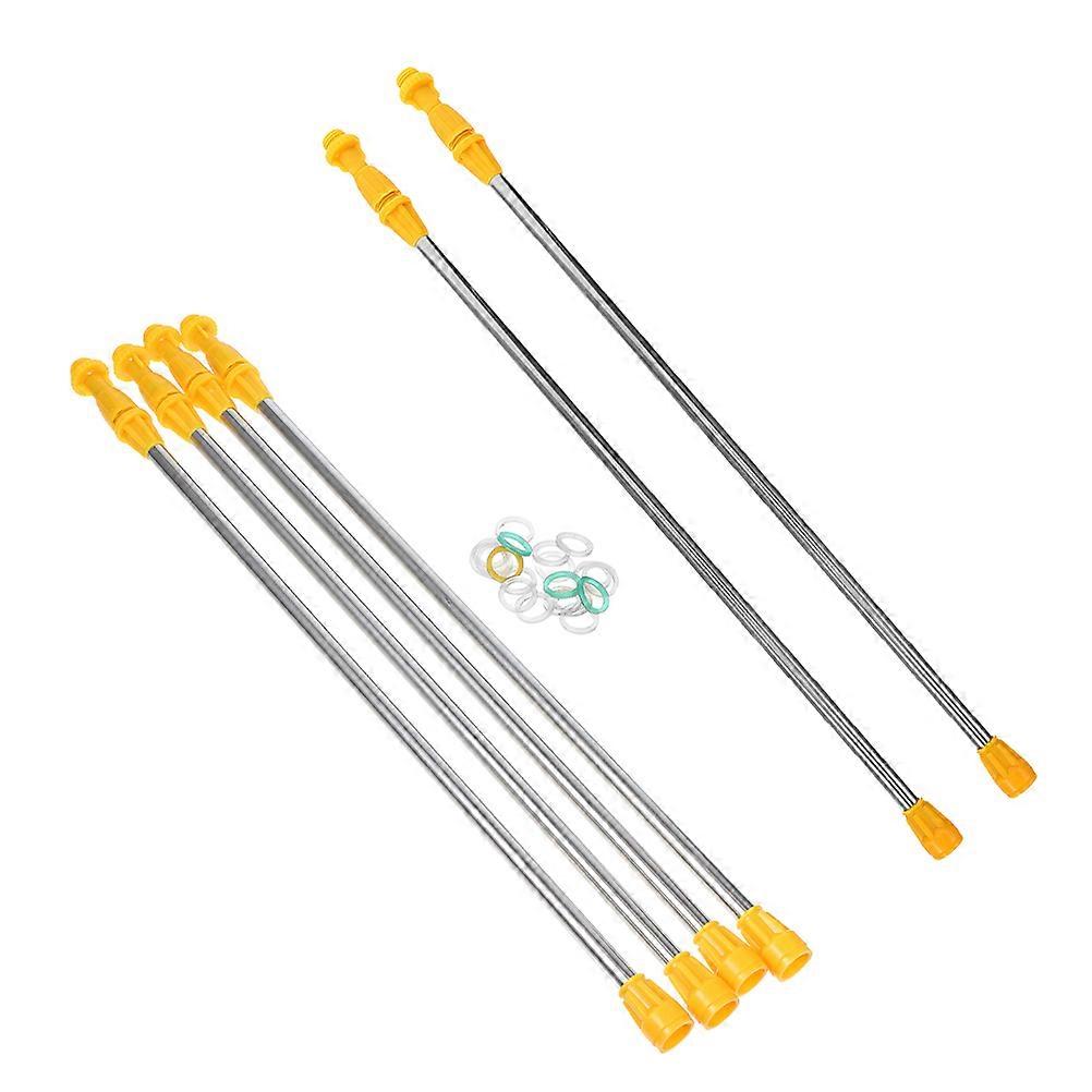 Adjustable Telescoping Spray Wand with Rubber Seals for Garden Sprayer Replacement – Compact Collapsible Stainless Steel Extension Rod for Efficient