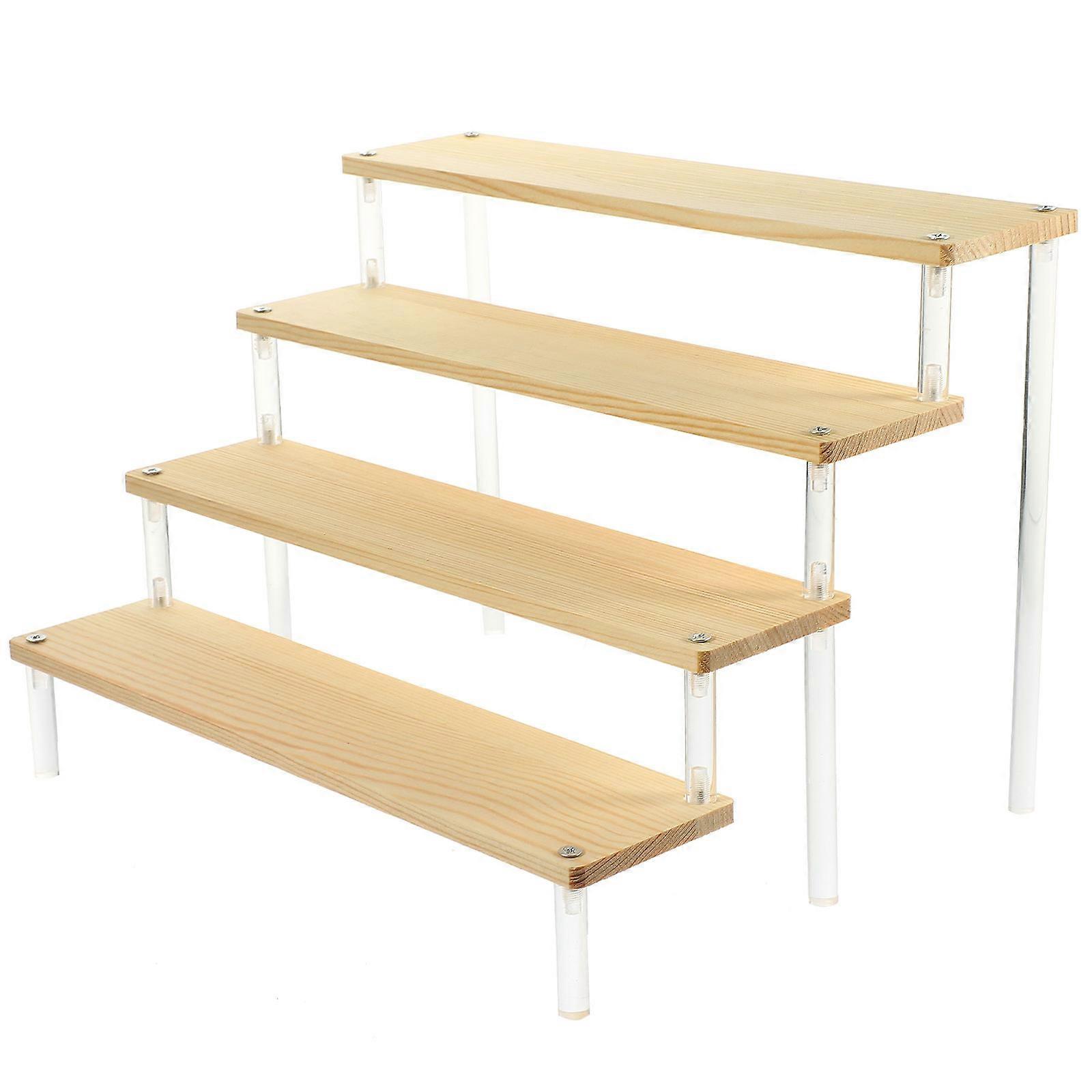 Collection Storage Rack Cake Desserts Display Holder Action Figures Model Acrylic Rack