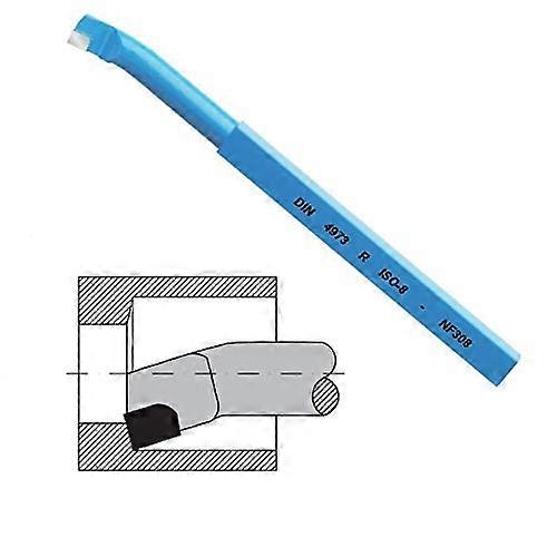 Internal Lathe Tool Square 12x12 Mm P20 Carbide Tipped DIN 4973 ISO 8