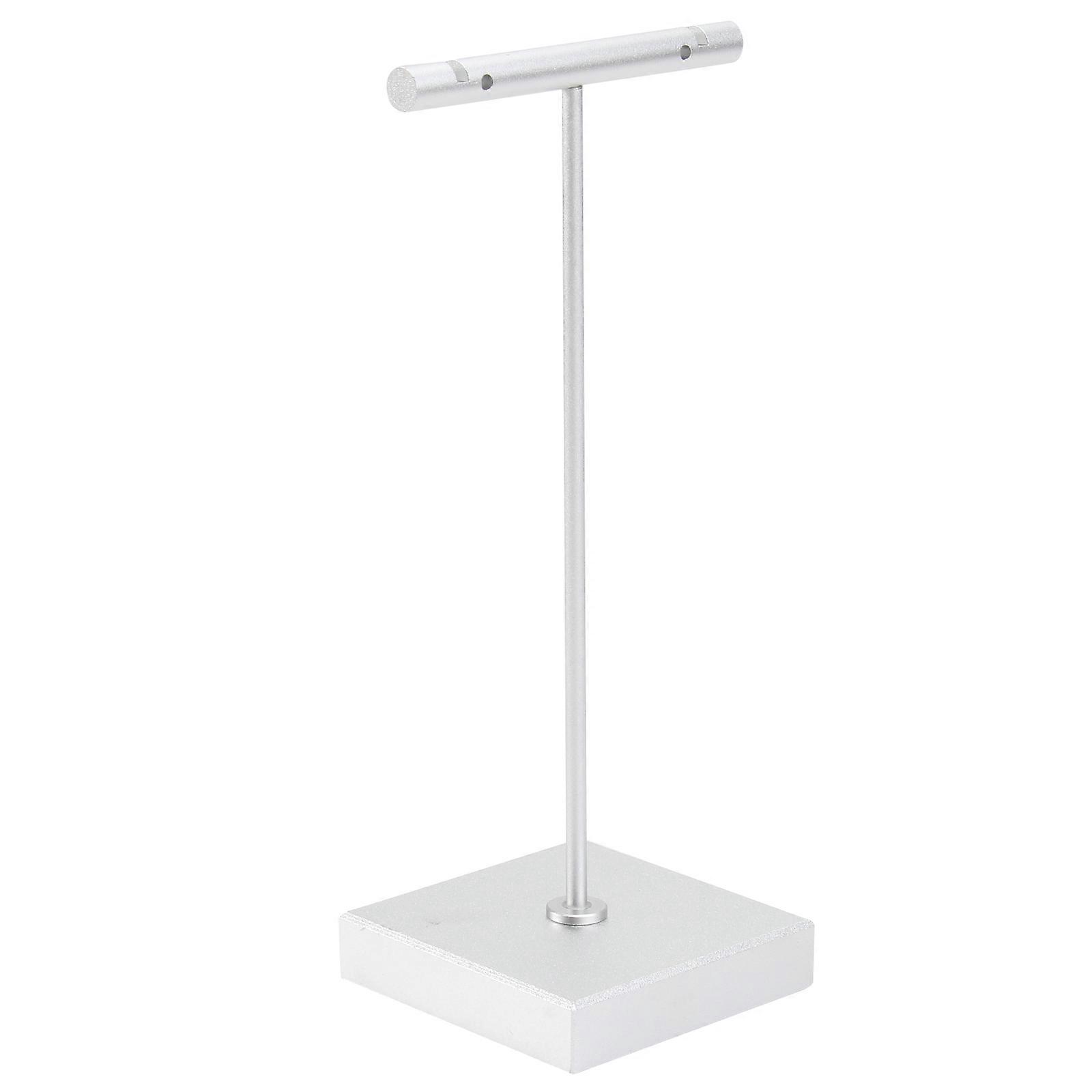 Counter Show Stand T-Shape Earring Holder Vertical Design For Personal Use Jewelry Organizer 13x6cm Aluminum Alloy 1Pcs