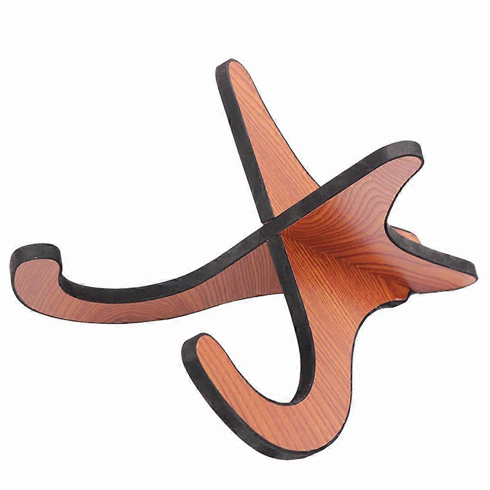Wooden Ukulele Stand for 21 23 26 Inches Instruments with X Frame Design for Stability