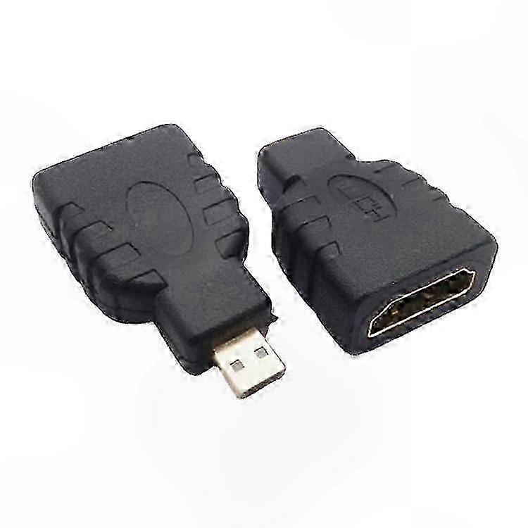 Micro HDMI to HDMI Adapter, 2-Pack Compact Converters for High-Speed Connectivity