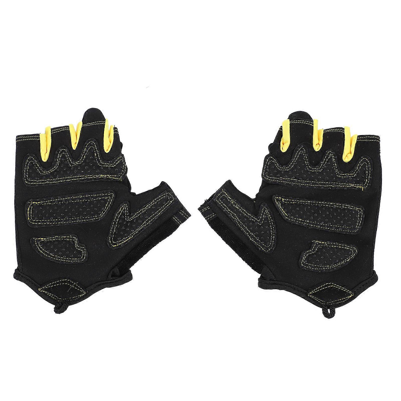 Fingerless Sports Gloves For Men And 13x12.5cm Providing Anti-slip Function 1 Pair