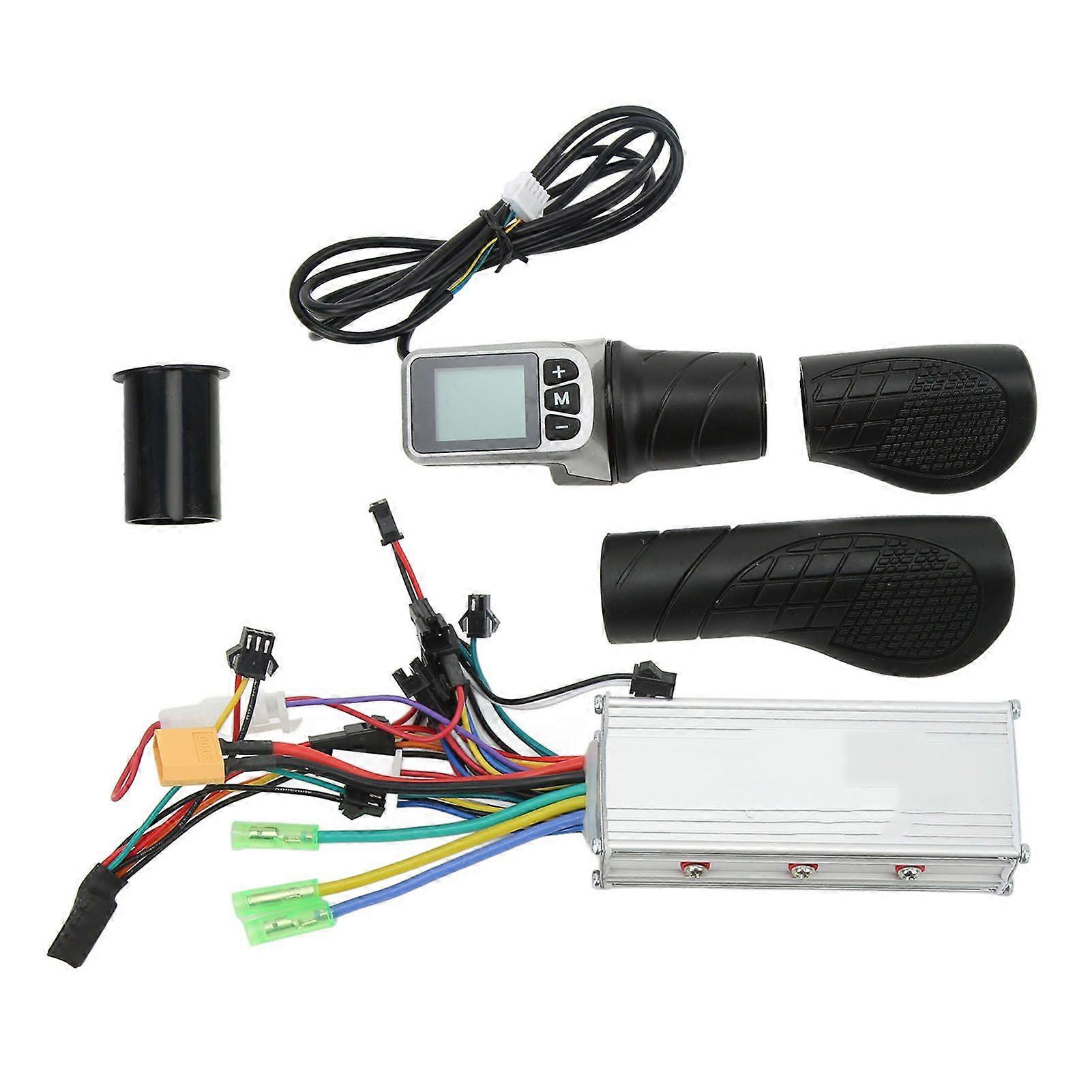 36V 48V 500W Controller LCD-Display Fahrrad Brushless Controller mit halbem Lenkergriff für Elektrofahrradroller