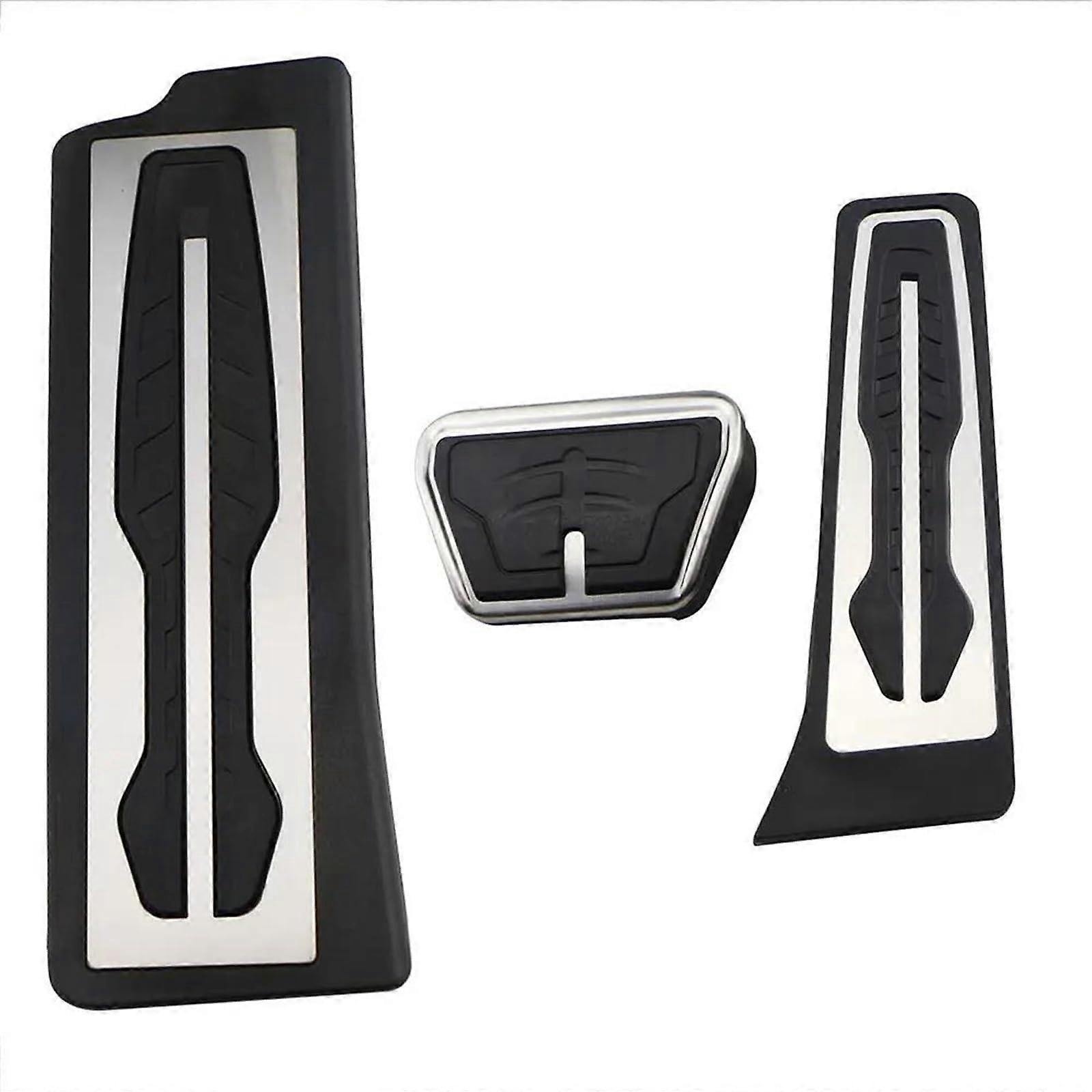 Pedal Cover for BMW 3 Series G20 G21 LHD Accelerator Foot Rest Pedal Pads Brake Accelerator Plate Pad (with Rest)