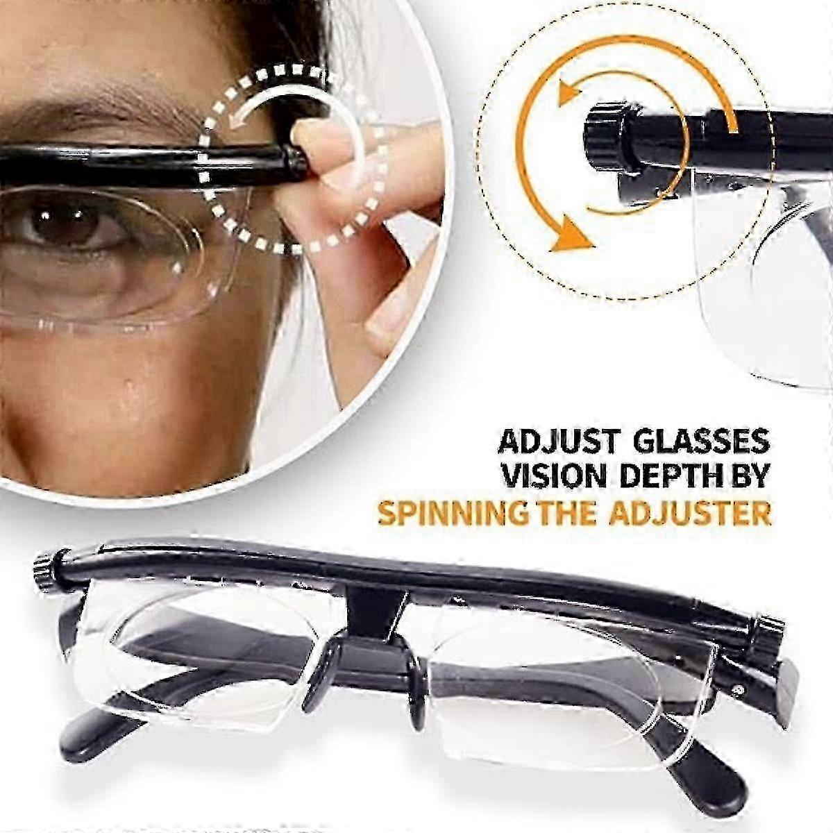Lunettes Focal Lunettes Réglables Vue De Près Et De Loin, Lunettes Lunettes De Lecture Réglables Focus Lig