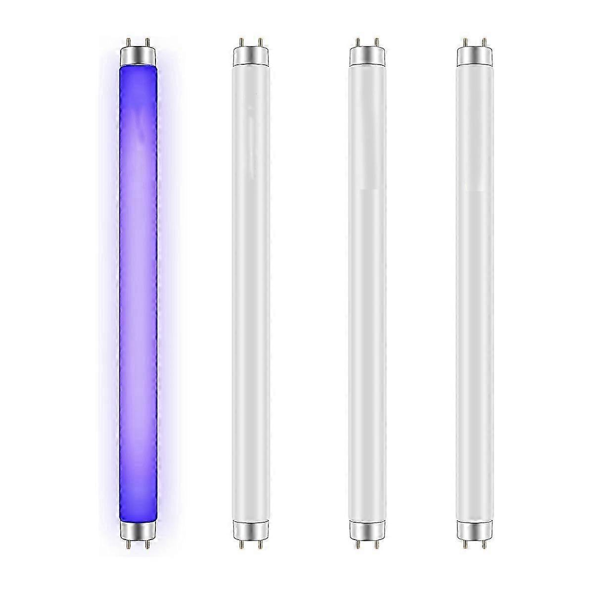 4 Pack Bug Zapper Replacement Light Bulbs 10W for 20W Indoor Bug Zapper, BL T8 F10W 13Inch Light Tube for ,