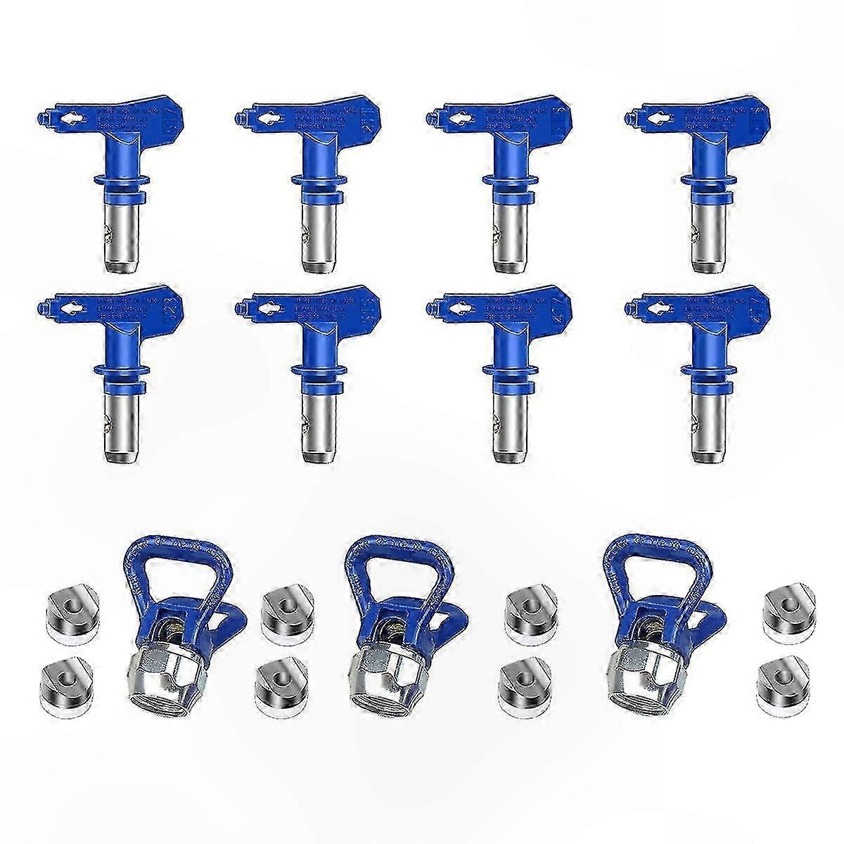 8-Piece Reversible Airless Spray Nozzle Tips for Paint Sprayers