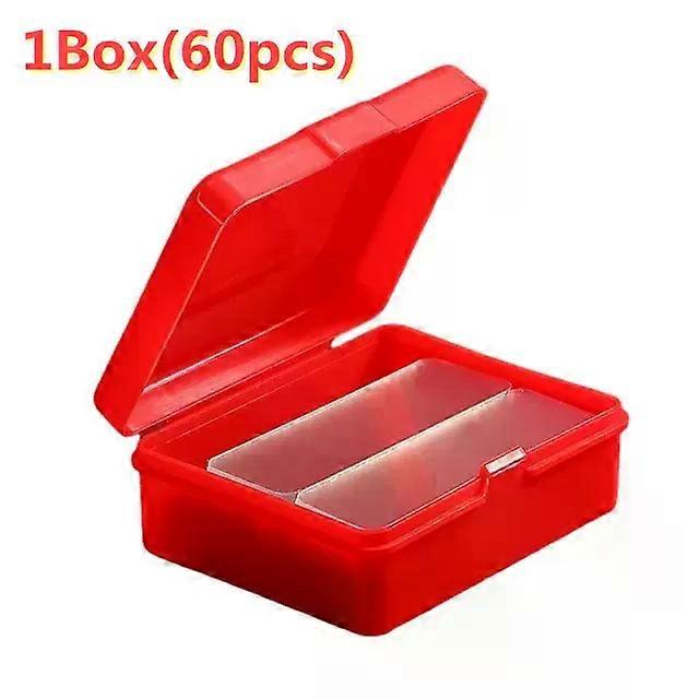 60pcs/box double-sided stickers tape transparent non-marking strong adhesion tapes easy to cut double-sided adhesive tapes