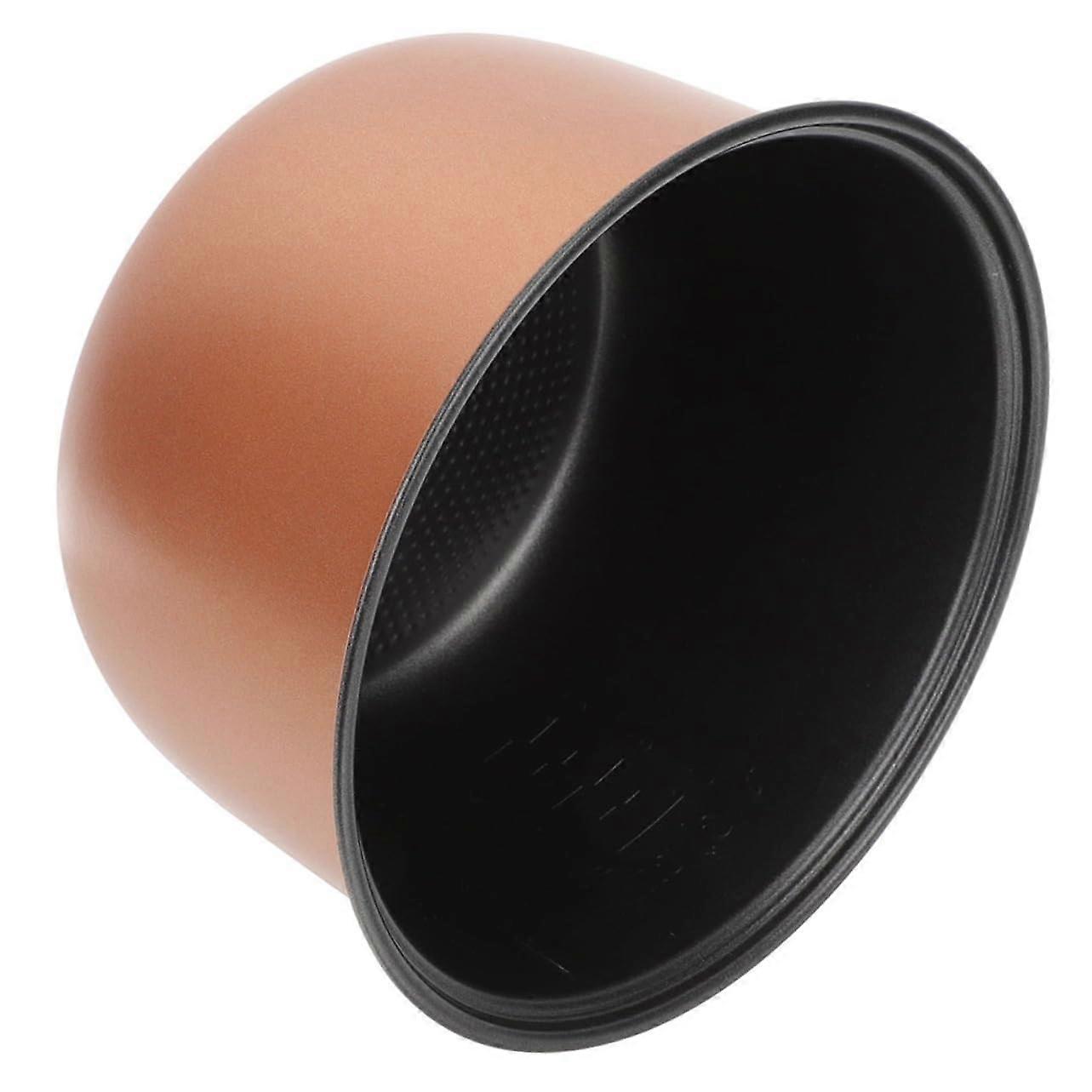 Universal Inner Pot for Rice Cooker 3L Non-Stick Replacement Bowl Compatible with Tiger Rose Gold Design