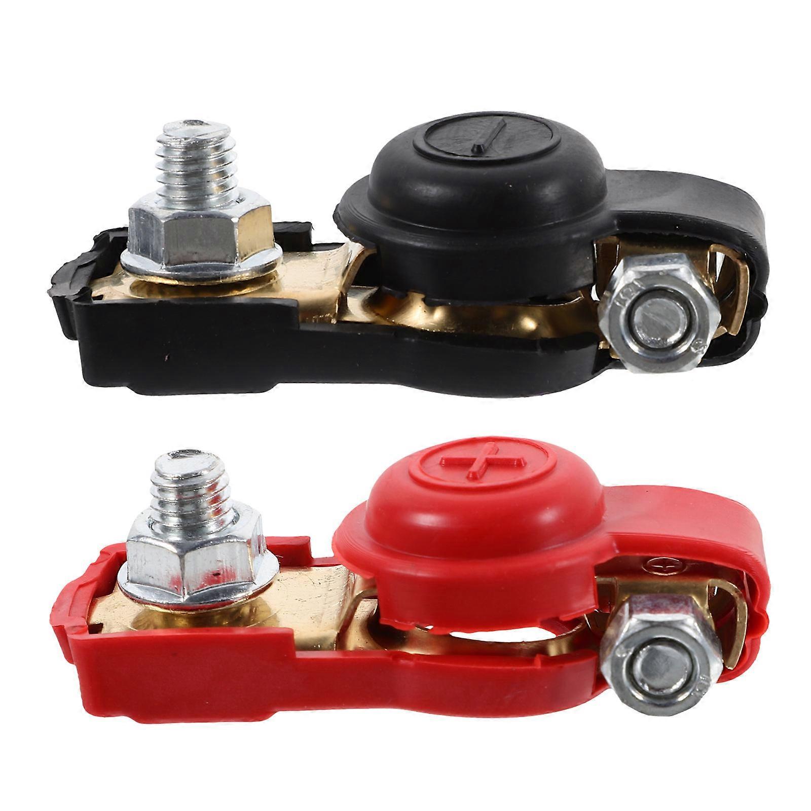 1 Pair Automotive Battery Terminal Connector Clips Adapters