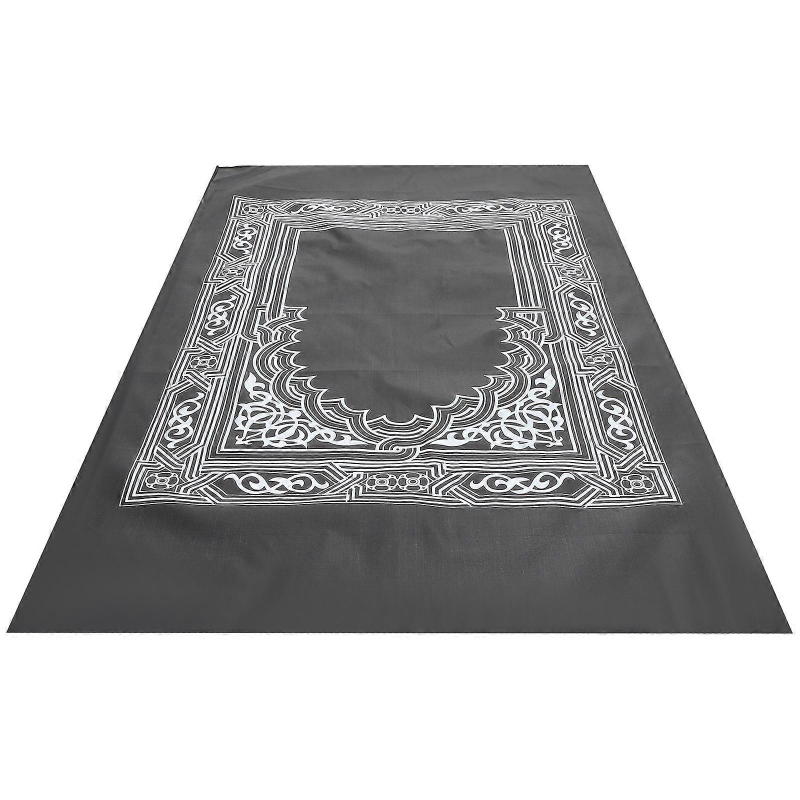 Muslim Prayer Carpet Travel Prayer Mat With Waterproof Material Rectangular Shape 1Set