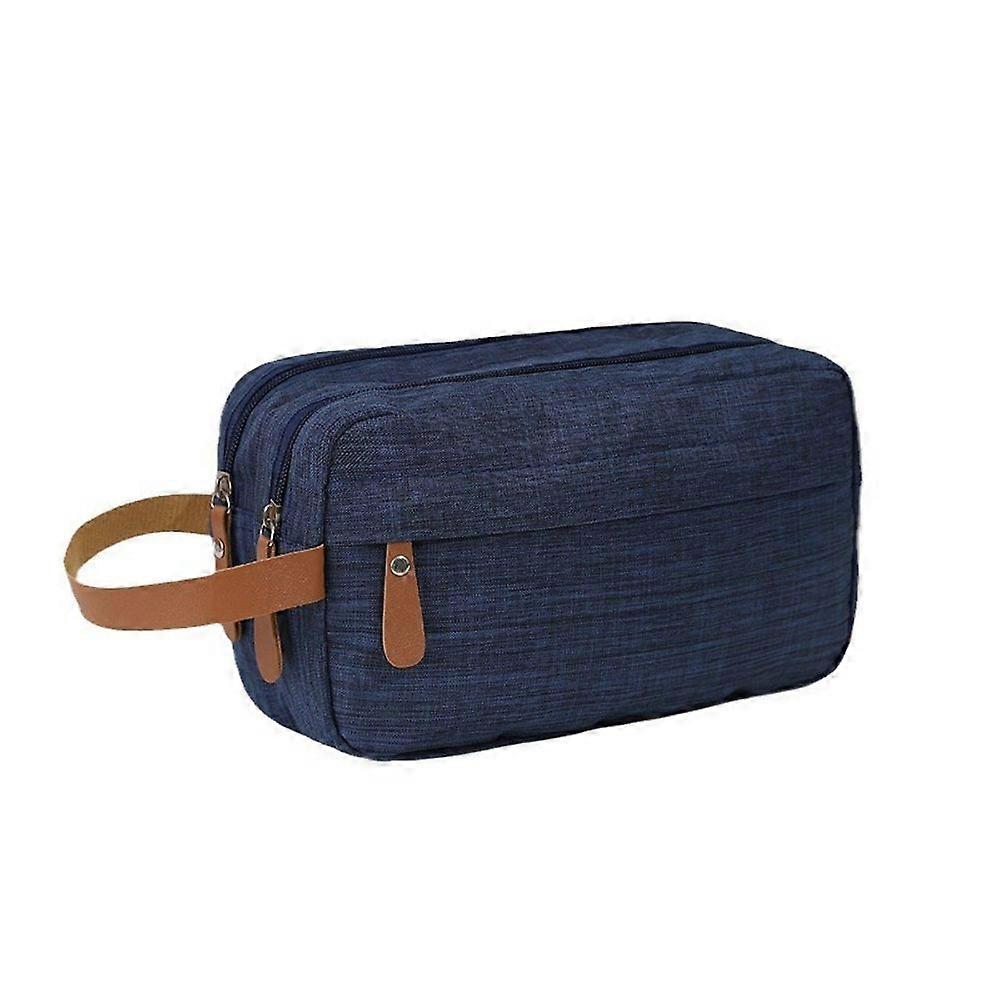 1 men's and women's toiletry bag, cosmetic bag, nylon lightweight cosmetic bag for men and women