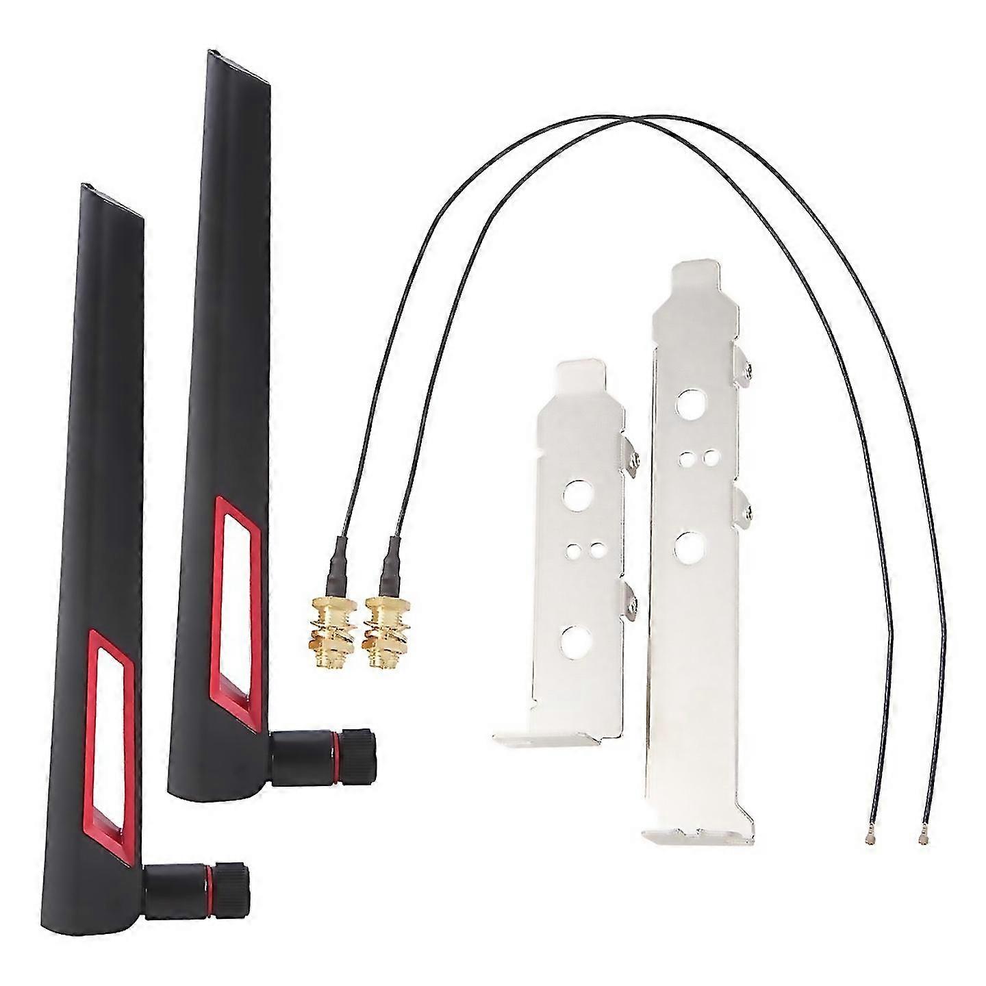 Cavo Hf 1-6ghz Cavo Pigtail MHF4 A RP-SMA Femmina Per Schede WiFi Intel (AC/AX) - Ad Alta Velocit&agrave; Pigtail Per AC 8260 AX200