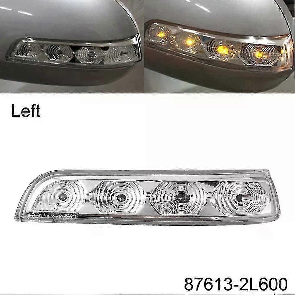 Right Side Rearview Mirror LED Turn Signal Lamp for Hyundai I30 (2009 2012) Compatible with OEM Number 876132L600