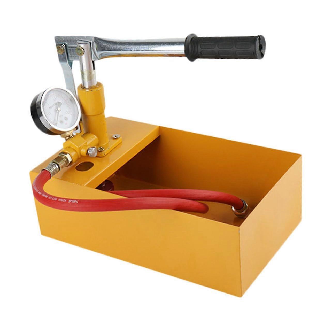 Manual Hydraulic Pressure Test Pump Compact Water Pump Tester For Pipeline Testing Precise Regulation Durable Materials
