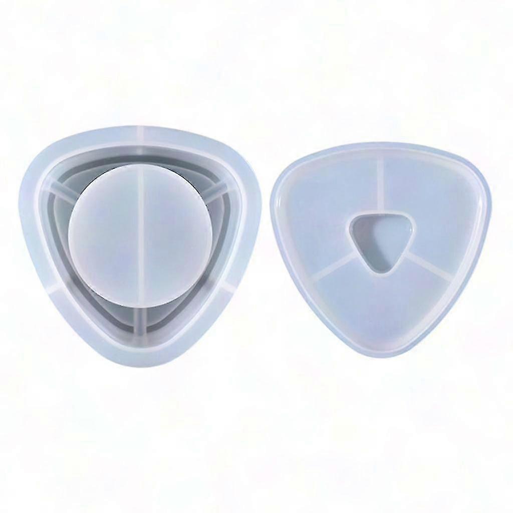 Epoxy Resin Triangle Ashtray Mold - Silicone Cigarette Ash Container DIY Craft