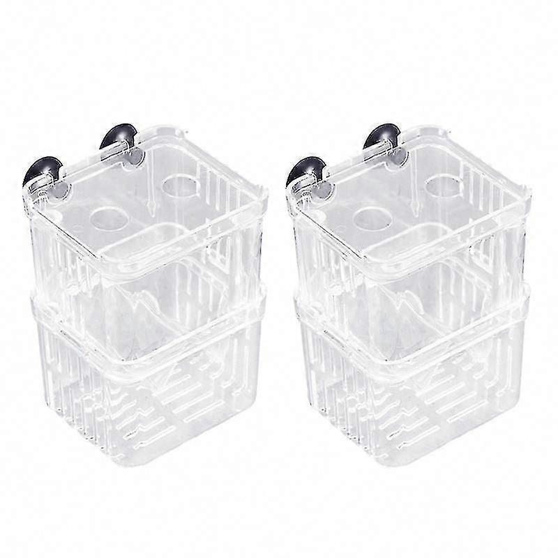 2pcs Breeding Tank for Fish Aquarium Spawning Box with Divider