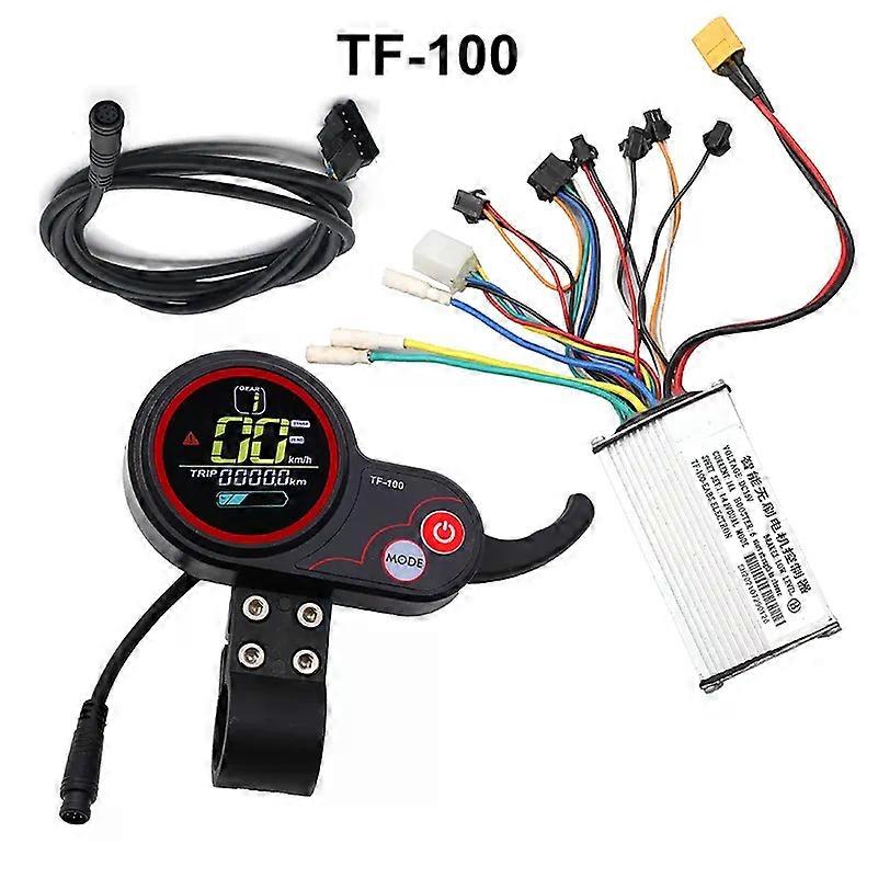 36V 16A 48V 20A Brushless Motor Controller TF-100 LCD Display Meter for Kugoo M4 Electric Scooter Bike Modification