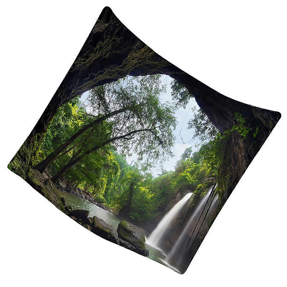 Multipurpose Wall Decor Tapestry for All Seasons Multi Polyester Fabric Wall Hanging 1Pack