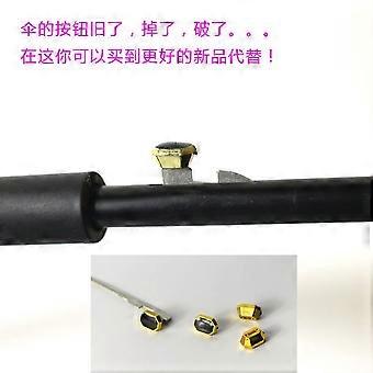 2 Pcs Umbrella Button Cap: Long Handle Umbrella Switch Button Kit Automatic Switch Buttons Replacement Handle Repair Parts