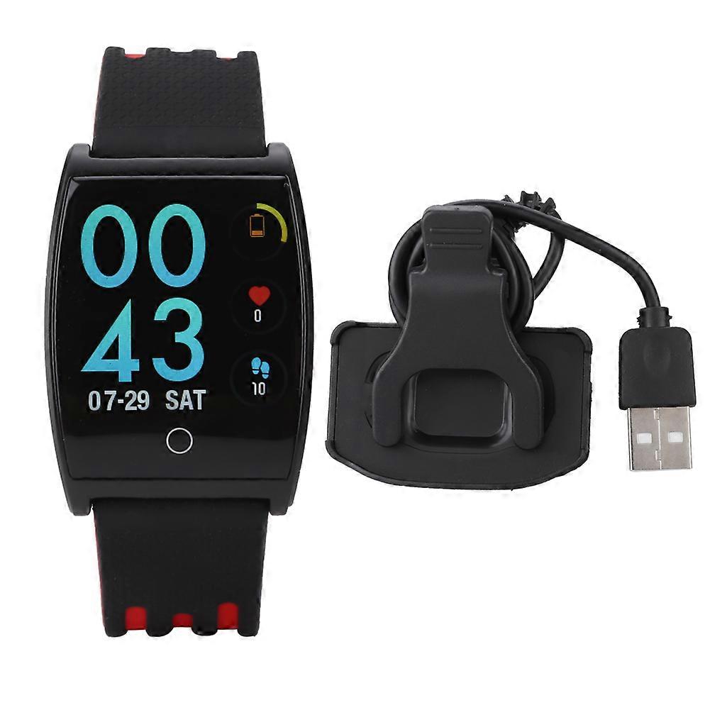 Large Screen Color Smart Bracelet: Waterproof, Bluetooth, Heart Rate & Blood Pressure Monitor