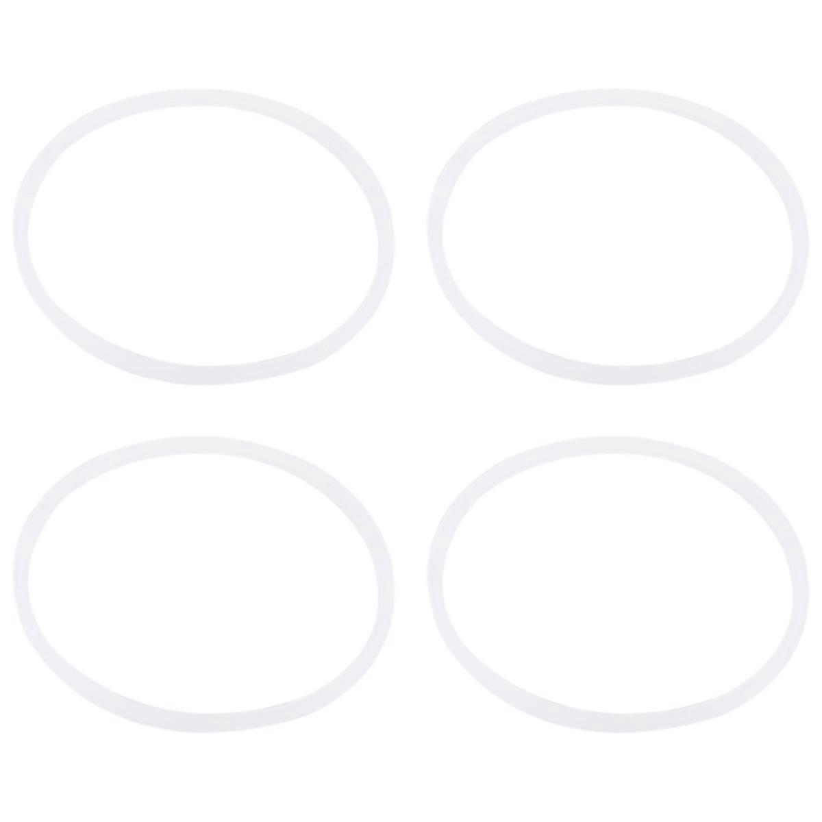 Gaskets Rubber Seal Ring compatible with Magic Blender Flat/ 4 Pack